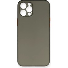 Renas Store Apple iPhone 12 Pro Max Kılıf Pp Ultra Ince Kapak - Gri