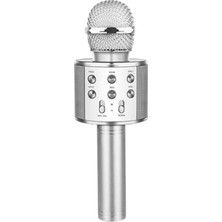 Renas Store Kablosuz Karaoke Mikrofonu Dahili Hoparlörlü, USB ve Tf Kart Desteği ile Ses Efekti Özellikli