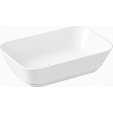 VitrA GEO DİKDÖRTGEN ÇANAK LAVABO 60 CM BEYAZ (7425B003-0016)
