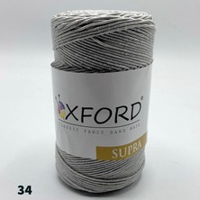 Oxford İplik 200 Gram Oxford Ince Slim Supra Çanta Ipi - 34 Açık Gri