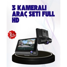 Renas Store 170° Geniş Açılı Araç Kamerası – 4.0” IPS Ekranlı Full Hd Dvr
