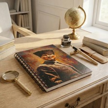 Be Online Atatürk Özel Seri Collection Sert Kapak A5 Defter - Çizgisiz 150 Sayfa