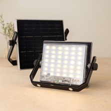 Renas Store 100W Güneş Enerjili LED Işık (Solar) - Dış Mekan & Kamp