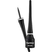 Renas Store Flormar Yüksek Pigmentli &amp; Yarı Mat Bitişli 000 Black Dipliner