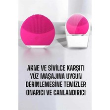 Renas Store Yüz Temizleme ve Masaj Aleti Tüm Cilt Tipleri Için Uygun, Kan Dolaşımını Artıran Yeni Nesil