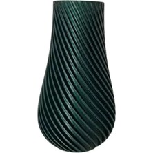 Vendly 3D Vazo 15 cm Kurşuni Renk