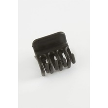 Renas Store Düz Siyah Renkli Mandal Toka 4 cm