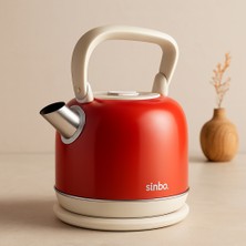 Renas Store Retro Çelik Elektrikli Kettle 2.2 L 1800W