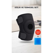 Renas Store Destekli Diz Korsesi Çapraz Bağ Sporcu Termojel Hediyeli