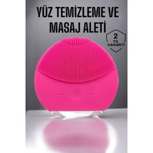 Renas Store Profesyonel Yüz Temizleme Masaj Aleti Su Geçirmez, Kablosuz Şarj Özellikli Kolay Temizlenebilir