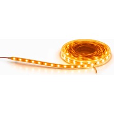 Renas Store 1 Adet 5 Metre Cata Ct 4485 Iç Mekan 12V 10 Çipli Şerit LED Amber Işık
