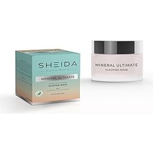 Renas Store Sheida Mineral Ultimate Toparlayıcı Uyku Maskesi 60 ml – Gece Boyu Nemlendirici, Cilt Sıkılaştırıcı ve Yaşlanma Karşıtı Bakım Maskesi