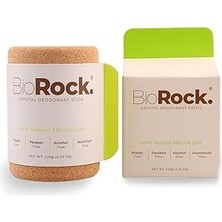 Renas Store Crystal Deodorant Stick 120 gr Yedek Crystal Refill Plastiksiz Doğa Dostu 2’li Ekonomik Set
