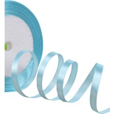Vendly Mint Renk Saten Kurdele 6 mm - 70 Metre