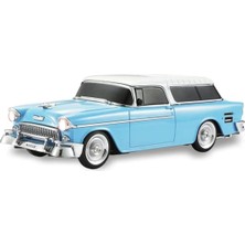 Renas Store Bluetooth Özellikli Mavi Nostaljik Radyo Hoparlör 10 Watt Fm Radyo Sd Kart USB Girişli