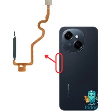 Fodos Tecno Spark Go 1 Parmak Izi Okuyucu Film Flex Kl4 Uyumlu