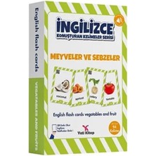 Renas Store Ingilizce Kelime Kartları - Meyveler ve Sebzeler