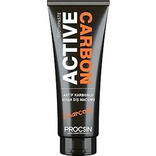 Renas Store Procsın Aktif Karbon Diş Macunu, Diş Beyazlatıcı &amp; Plak Karşıtı, Nefes Ferahlatıcı &amp; Doğal Formül, Günlük Ağız ve Diş Bakımı, 80 ml
