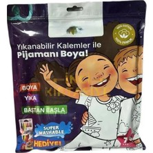 Renas Store Kalem Hediyeli Boyanabilir Pijama 7-8 Yaş