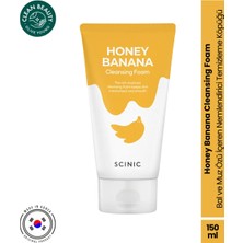 Scinic Honey Banana Cleansing Foam Bal ve Muz Özlü Nemlendirici Temizleme Köpüğü