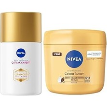 Renas Store LUMINOUS630 Çatlak Karşıtı Vücut Bakım Yağ Serumu 100ML ve Cocoa Butter Vücut Bakım Kremi 400ML,VÜCUT Bakım Seti