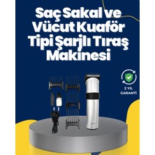 Renas Store 5 Farklı Kesim Tarağıyla Gelen Çok Amaçlı Tıraş Cihazı