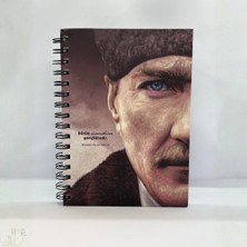 Be Online Atatürk Özel Seri Collection Sert Kapak A5 Defter - Noktalı 150 Sayfa