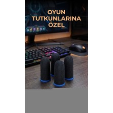 Renas Store Hassas Kontrol Için Dayanıklı Oyuncu Parmaklık Eldiven 4'lü Set