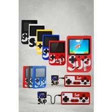 Renas Store Kırmızı Çift Kollu Retro El Atarisi 400 Oyunlu 3.0 Inç Ekran Bluetooth Yok - Elektronik