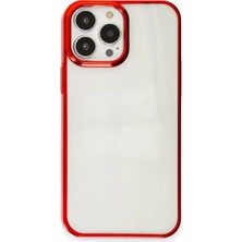 Renas Store Apple iPhone 13 Pro Max Kılıf Element Silikon - Kırmızı
