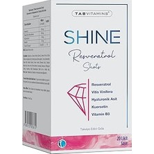 Renas Store Tabvitamins Shine Resveratrol Shot Orman Meyveleri Aromalı 20 x 25 ml Likit Şase