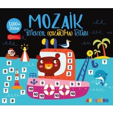 Renas Store Mozaik  Çıkartma Kitabı - Siyah