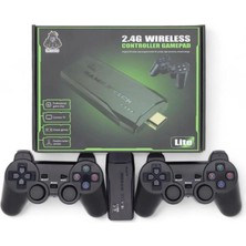 Renas Store Siyah 2.4g Kablosuz Oyun Kolu Gamepad Çiftli Set Bluetooth Özelliği Olmadan - Elektronik