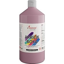 Renas Store Red Rose Açık Pembe Akrilik Boya 1000 gr
