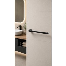 System Banyo Aksesuarları FLAT KAĞIT HAVLULUK MAT SİYAH (BA1019 003 AL6)