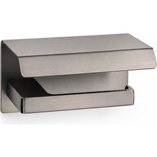 System Banyo Aksesuarları FLAT ETERJERLİ TUVALET KAĞITLIĞI SATEN FÜME (BA1019 011 BBN)