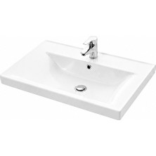 Lapino SAVA ETEJERLİ LAVABO BEYAZ  (2070)