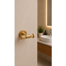System Banyo Aksesuarları EZEL DUVARA MONTE İKİLİ ASK MAT ALTIN (BA1031 012 GB)