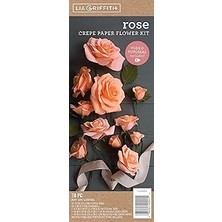 Renas Store Lia Griffith LG40001 Lıa Flower Crepe Kıt Güller, Farklı Renklerde, Tek Beden