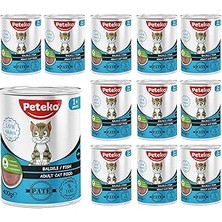 Renas Store Yetişkin Kedi Balıklı Pate 400 gr x 12 Adet