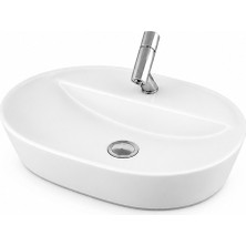 Lapino ELEGANCE TEZGAH ÜSTÜ LAVABO BEYAZ (4360)