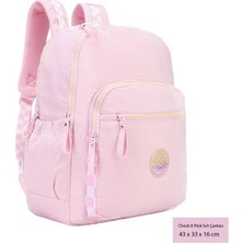 Marshmallow Back To School 26 / Check It Pink Sırt Çantası