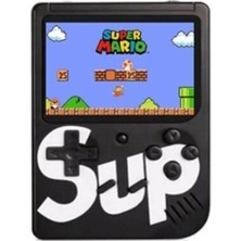 Renas Store Çift Kollu Mini Atari Siyah Renk, Bluetooth Özelliği Yok, Nostalji Oyunlu Oyun Konsolu