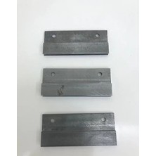 Renas Store 3'lü Paket Kara Şimşek Çelik Kalın Kesme Yedek Bıçak