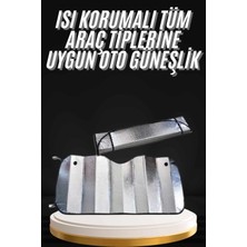 Renas Store Araç Güneşlik Koruyucu Cam Güneşliği Otomobil Güneşlikleri Katlanabilir