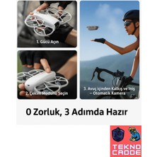 Renas Store Kompakt Kumandalı Drone, 50 Metre Uçuş Mesafesi ve 480P Kamera Özelliği ile Gri Renk Seçeneği