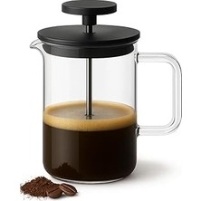 Renas Store Simax French Press, 0,40 L Cam Kahve ve Çay Demliği, Borosilikat Cam, Bpa Içermez, Isıya Dayanıklı, Bulaşık Makinesi Uyumlu