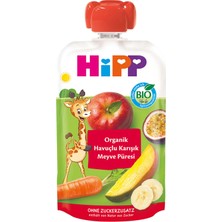 Renas Store Organik Havuçlu Karışık Meyve Püresi 100 gr