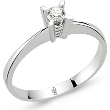 Harem Altın 0.50 Ct Tektaş Pırlanta Yüzük RM101