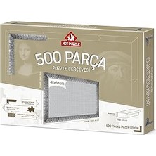 Renas Store Art Puzzle Gümüş 500 Parça Demonte Puzzle Çerçevesi